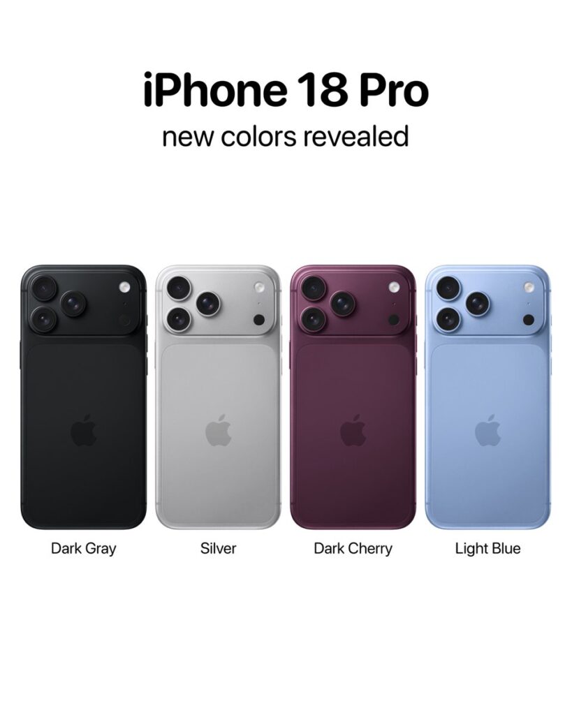 iPhone 18 pro max

